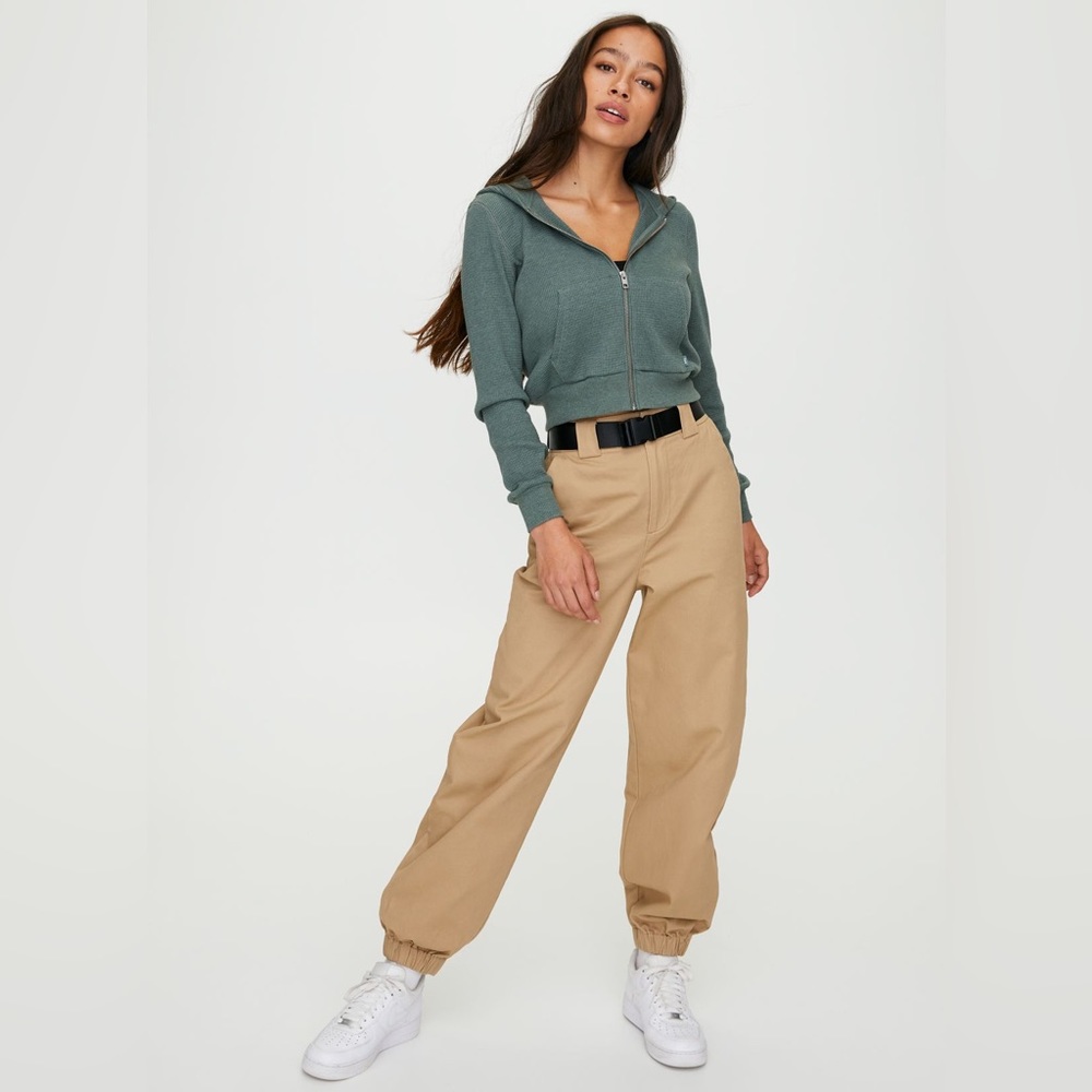 Aritzia Tna Beige Cargo Pants
